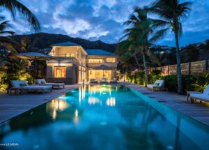 VILLA sur la plage d’Anse des Cayes